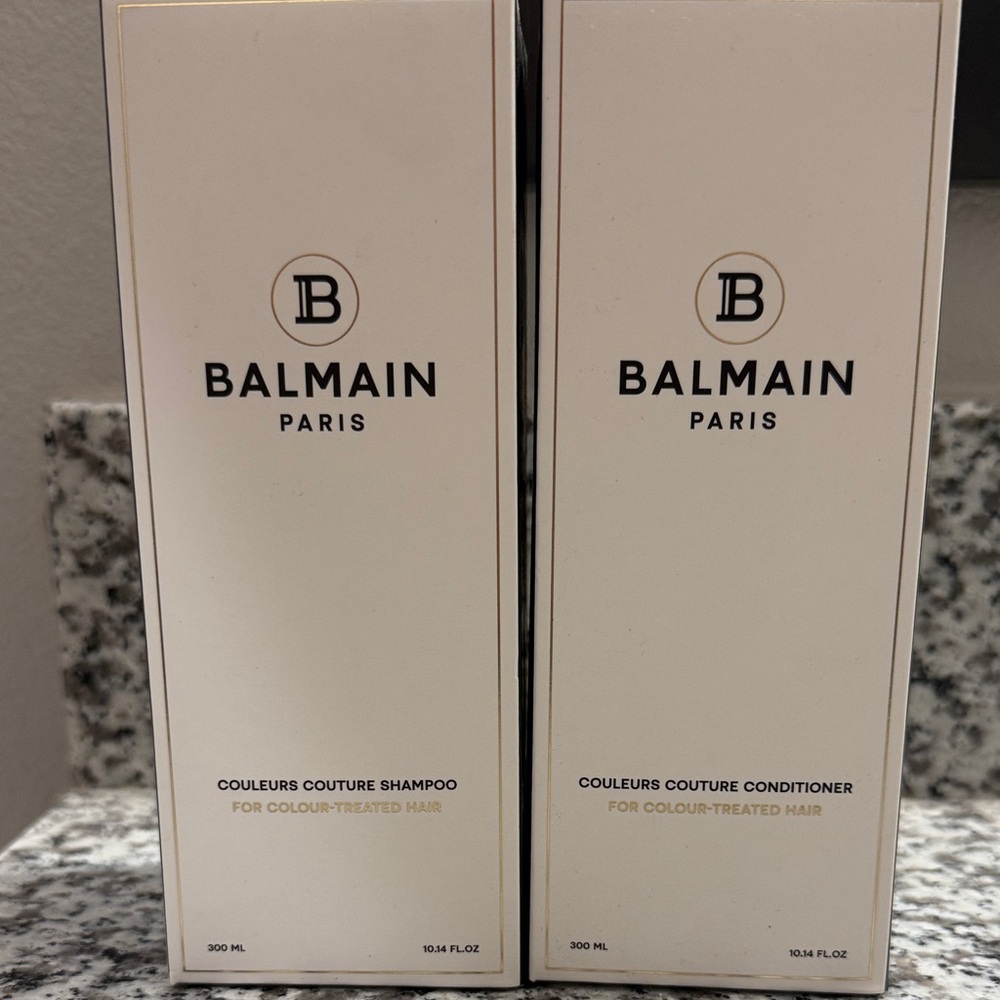 Balmain Paris Cream Shampoo and Conditioner Duo